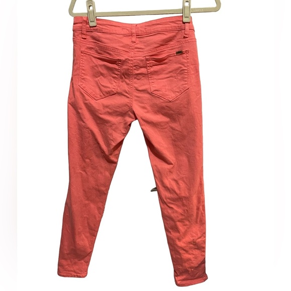 Else - coral jeans - size 27 - GUC - Picture 2 of 5